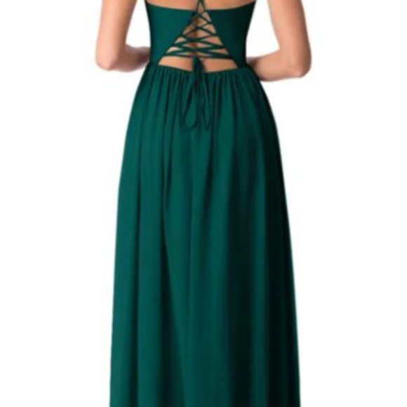 Maxi A-Line Corset-Back Dress *NEW* - Picture 3 of 3